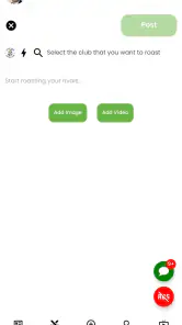 Into The Stands Football App screenshot