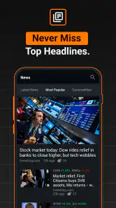 Investing.com: Stock Market screenshot