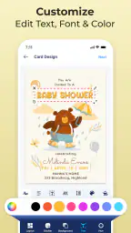 Invitation Maker: Cards & RSVP screenshot