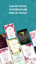 Invitationkort Skaber & RSVP screenshot