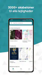 Invitationkort Skaber & RSVP screenshot