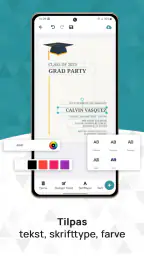 Invitationkort Skaber & RSVP screenshot