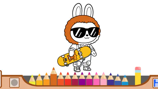 Italian Brainrot Coloring Page screenshot