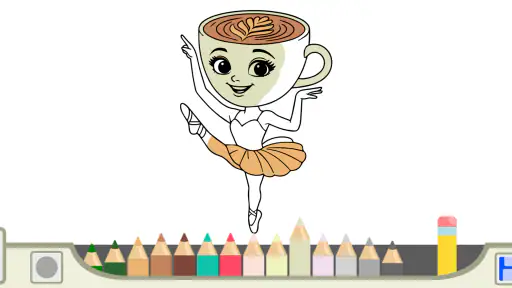 Italian Brainrot Coloring Page screenshot