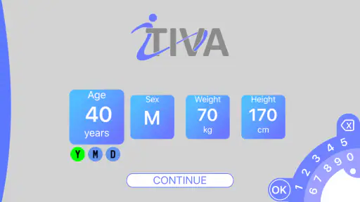 iTIVA plus Anesthesia screenshot