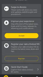 Jabra Sound+ screenshot