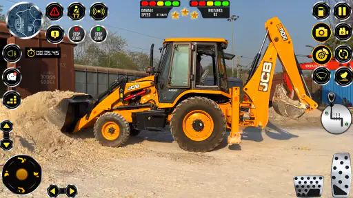 jcb gravemaskine simulatorspil screenshot