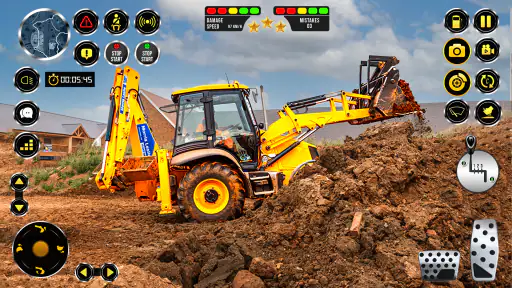 jcb gravemaskine simulatorspil screenshot