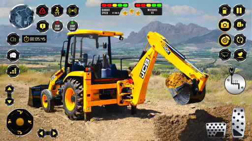 jcb gravemaskine simulatorspil screenshot