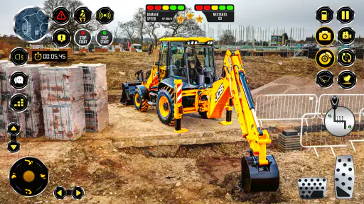 jcb gravemaskine simulatorspil screenshot