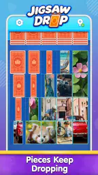 Jigsaw Drop: Solitaire Puzzle screenshot
