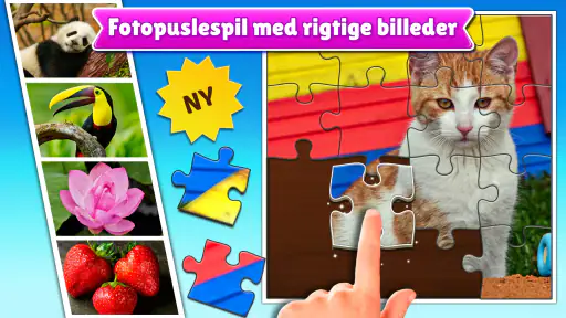 Jigsaw puslespil for børn screenshot
