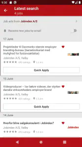 Jobindex: Søg job og arbejde screenshot