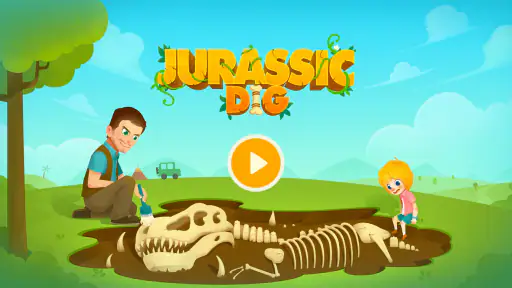 Jurassic Udgravning - til børn screenshot