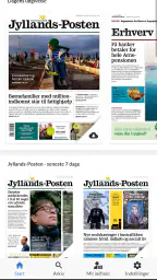 Jyllands-Posten E-avis screenshot