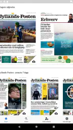 Jyllands-Posten E-avis screenshot