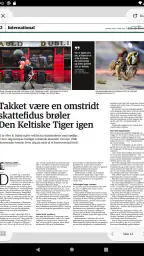 Jyllands-Posten E-avis screenshot