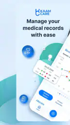 Kaam Care–Health & Med Tracker screenshot