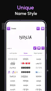 kaldenavn skaber: Kaldenavn screenshot