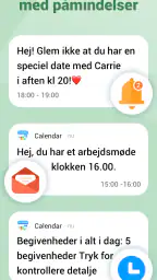 Kalender, Dagsordensplanlægger screenshot