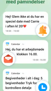 Kalender, Dagsordensplanlægger screenshot