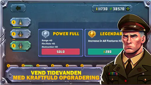 Kampstrategi: Tårnforsvar TD screenshot