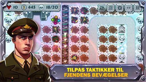 Kampstrategi: Tårnforsvar TD screenshot