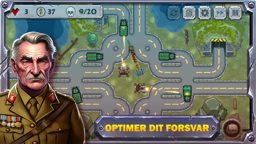 Kampstrategi: Tårnforsvar TD screenshot