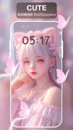 Kawaii AI Wallpapers HD and 4K screenshot