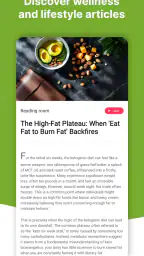 Keto opskrifter screenshot
