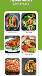 Keto opskrifter screenshot
