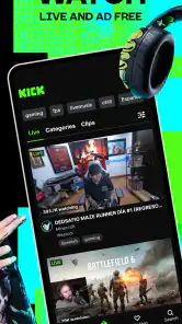 KICK: Live Streaming screenshot