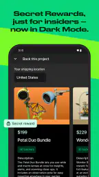 Kickstarter screenshot