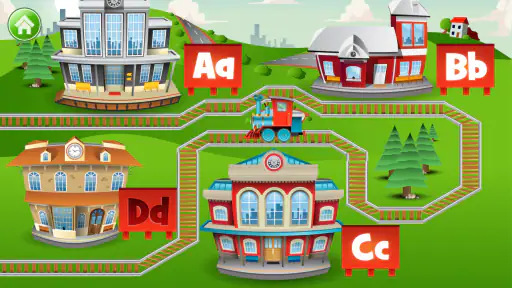 Kids ABC Trains screenshot