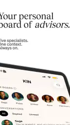 Kin: Personal AI Advisors screenshot