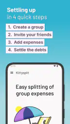 Kittysplit: Bills & cost split screenshot