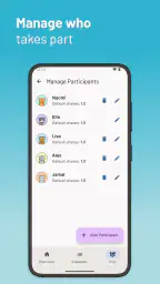 Kittysplit: Bills & cost split screenshot