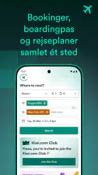 Kiwi.com - Flybillet | Tilbud screenshot