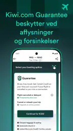 Kiwi.com - Flybillet | Tilbud screenshot