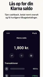 Klarna: Få en smartere økonomi screenshot