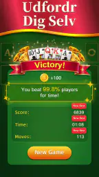 Klassisk Solitaire - Kortspil screenshot