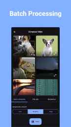 Komprimer Video - Ændr Str. screenshot