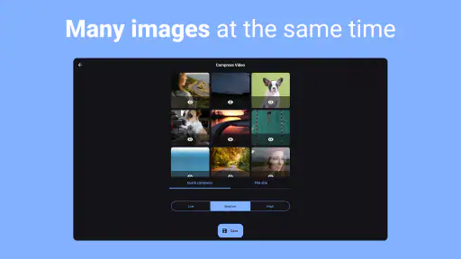 Komprimer Video - Ændr Str. screenshot