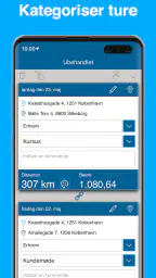 Kørebog screenshot