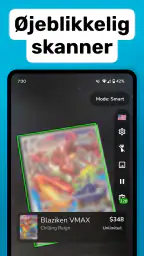 Kortværdiscanner DittoDex screenshot