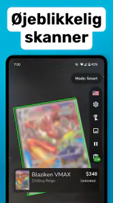 Kortværdiscanner DittoDex screenshot