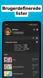 Kortværdiscanner DittoDex screenshot