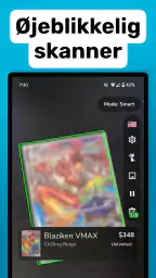 Kortværdiscanner DittoDex screenshot