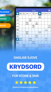 Kryds og tværs fra Krydsord.dk screenshot