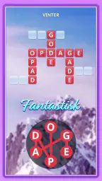 Krydsordsspil - Crossword Jam screenshot